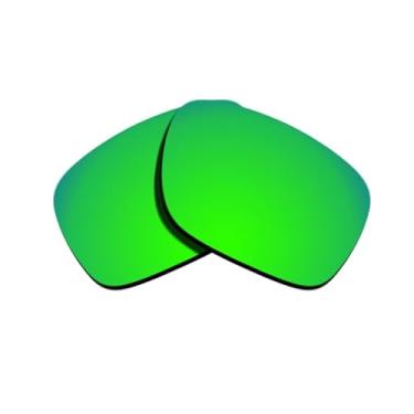 Imagem de Lentes de substituição para Oakley Holbrook Metal OO4123 - Cores (revestimento espelhado verde)