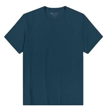 Imagem de Camiseta Hangar 33 Malha Natural Azul Tam. GG