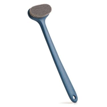 Imagem de surlees Esfregão traseiro para chuveiro, banho e escova corporal para idosos, homens e mulheres, 38 cm (azul, Scrub Force 4)