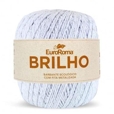 Imagem de Barbante EuroRoma nº 6 Brilho Prata - 406m - 400g - Branco 200