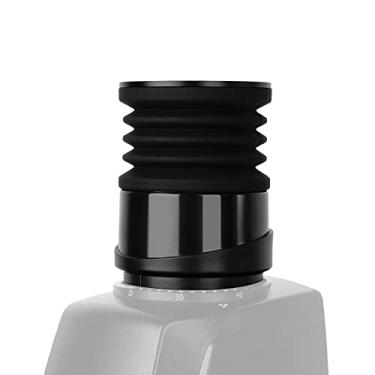 Imagem de watchget Moedor de café Hopper de dose única compatível com moedor de café Baratza Encore de silicone com tampa mental para soprar resíduos de café preto