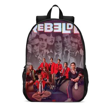Imagem de Mochila Escolar Infanto Juvenil Serie Rebelde Novidades 0362-Unissex