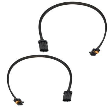 Imagem de Arreio de extensão de sensor de oxigênio de 61 cm Michigan Motorsports para Ls1 Ls6 Lt4 com conector O2 plano de 4 pinos Camaro Firebird