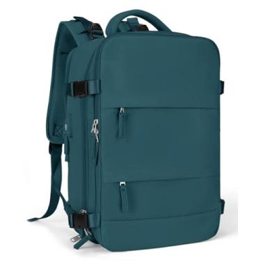 Imagem de Mochila grande de viagem feminina, mochila de mão, mochila de caminhada à prova d'água para esportes ao ar livre, mochila casual, mochila escolar para laptop de 14 polegadas com porta de carre type3