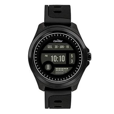 Imagem de Relógio Condor Masculino Preto Pulseira Silicone Preto