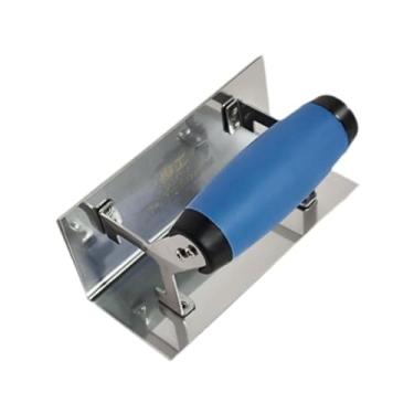 Imagem de ＡＷＨＡＯ Colher de pedreiro de canto Ferramenta para drywall Ferramenta para drywall Pontas curvas Colher de pedreiro de acabamento resistente, Interno