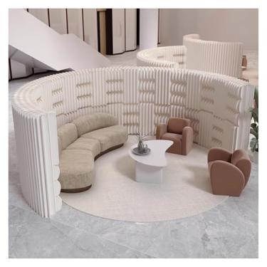 Imagem de Biombos e Divisórias Tela Dobrável Do Painel Do Divisor Da Sala De Papel, Comprimento Independente Ajustável Da Divisória Da Parede Da Tela Da Privacidade Retrátil 3.28-16.4ft, Fácil De Armazenar(3.28