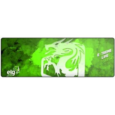 Imagem de Mouse Pad Gamer Extra Grande ELG - Extreme Speed, Verde, Extra Grande