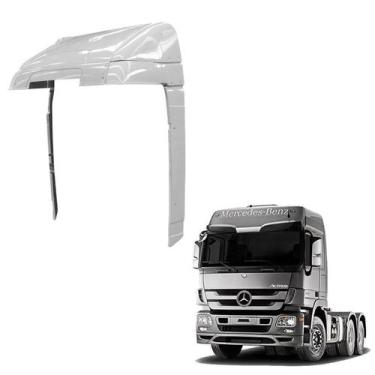 Imagem de Aerofólio Mb Actros Cabine Alta Completo Com Regulagem - Rodoplast