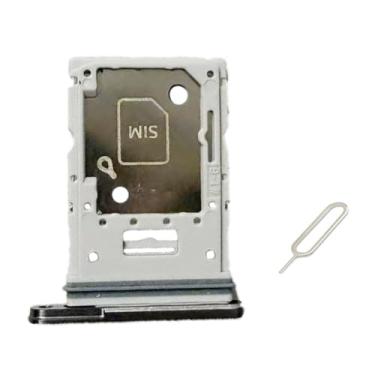 Imagem de UPONEW Para Samsung Galaxy S9 Ultra Tablet Bandeja de Cartão SD Suporte de Cartão SIM Recipiente Peça de Substituição (Preto)