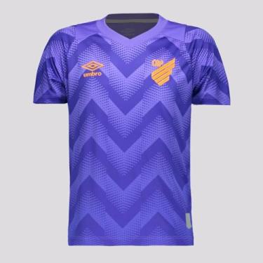 Imagem de Camisa Umbro Athletico Paranaense Goleiro 2024 Juvenil Roxa