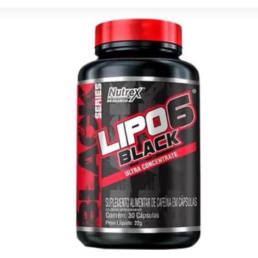Imagem de Lipo black ultra concentrado 30 cápsulas - nutrex 