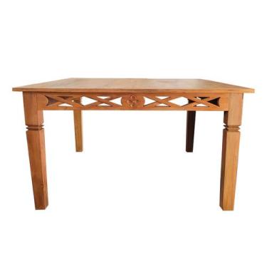 Imagem de Mesa Rústica Adrienne em Madeira de Demolição - Cód 320 - Barrocarte