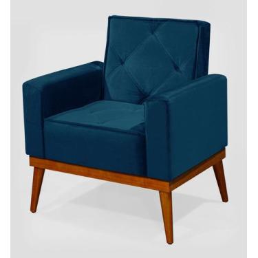 Imagem de Cadeira Poltrona Quarto Feminino Clínica Recepção - Portofino Estofado