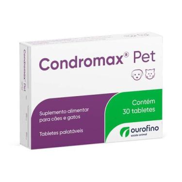 Imagem de Suplemento Condromax Ourofino para Cães e Gatos - 30 tabletes