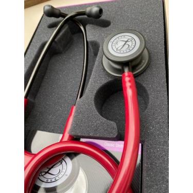 Imagem de Estetoscópio Littmann Classic III 5868 Burgundy Black - 3M - 3M - Litt