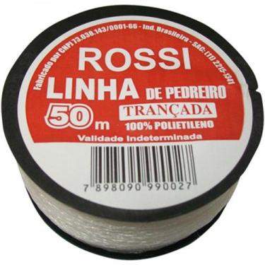 Imagem de Linha Pedreiro Rossi Trançada C/ 50Mt - Kit C/12 Unidades - Unifio
