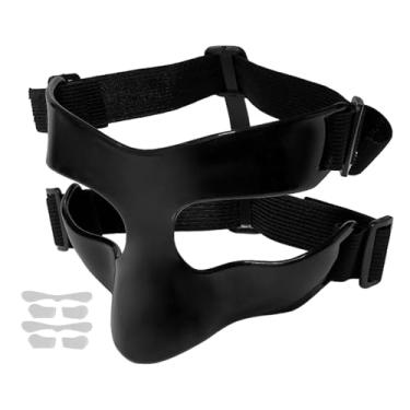 Imagem de Tachiuwa Máscara de Basquete Adultos Protetor Nasal de Basquete para Atletas de Futebol Exercício
