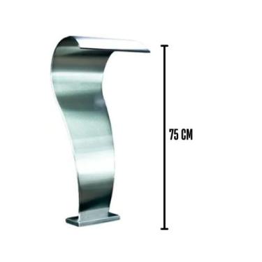 Imagem de Cascata Para Piscina Naja Aço Inox Fabricante - Supera Inox Lazer
