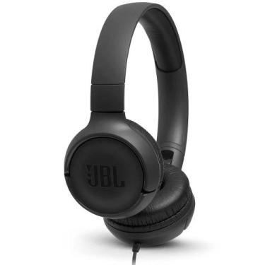 Imagem de Fone Headphone Tune 500, Preto, JBLT500BLK  HARMAN JBL, Preto