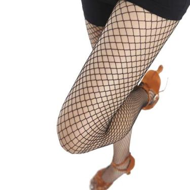 Imagem de Meia Calça Arrastão Trama Média - Escolha sua cor preferida - A.Cat, P