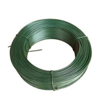 Imagem de Arame Galvanizado 20 Bwg - 0,89mm Pvc (1,50mm) 1kg - Verde - Telas MM