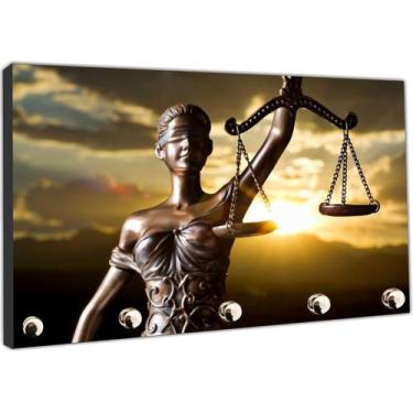 Imagem de Porta Chaves Direito Advocacias Advogados Deusa Da Justiça Organizador