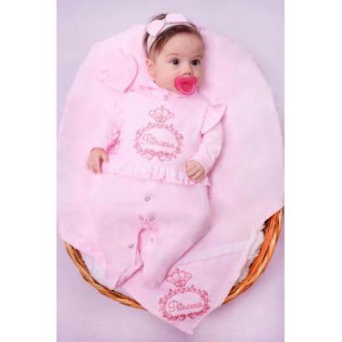 Imagem de Saída de Maternidade Encanto Rosa - Pandora Baby Enxovais