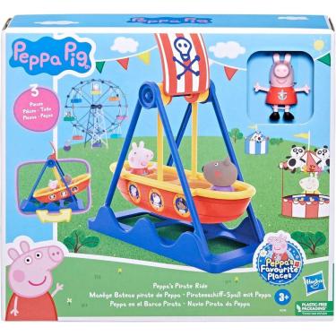 Imagem de Conjunto Com Bonecos E Navio Pirata Peppa Pig F6296 Hasbro