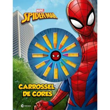Imagem de Livro - Carrossel de Cores - Homem-Aranha