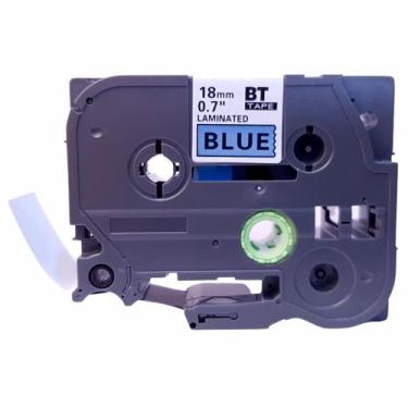 Imagem de Fita TZ 541 Compativel P/ Rotulador BROTHER 18mm Azul - BYT