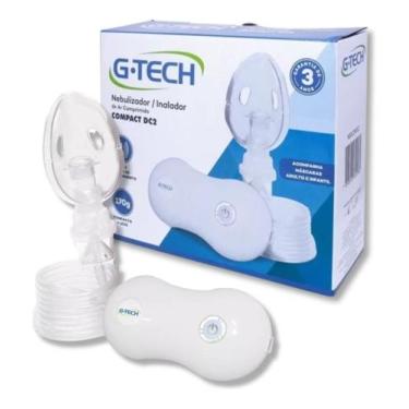 Imagem de Inalador Nebulizador De Ar Vapor Silencioso Portátil Adulto e Infantil