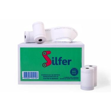 Imagem de Bobina Termica 80MMX40M Branca 48G. - Silfer