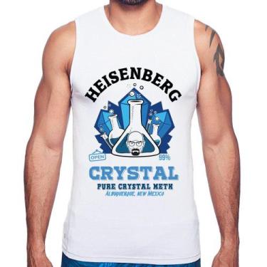 Imagem de Regata Heisenberg Crystal - Foca na Moda, Branco, M