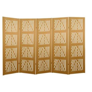Imagem de Biombo Mauri 5 Folhas sem Pezinhos - ComercialMasul