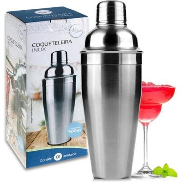 Imagem de Coqueteleira Tradicional Aço Inox 500 Ml - Art House - Zein