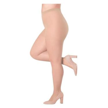 Imagem de Meia Calça Loba Lupo 5795-001 Clássica Fio 20 Plus Size, Natural, XG