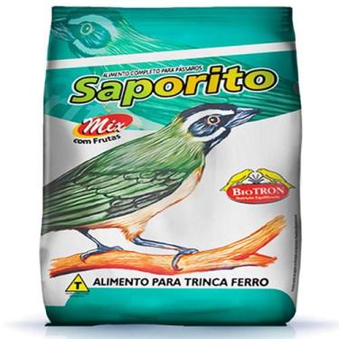 Imagem de Ração Saporito para Pássaros - Biotron - 500g / 5kg / Fardo, 500g