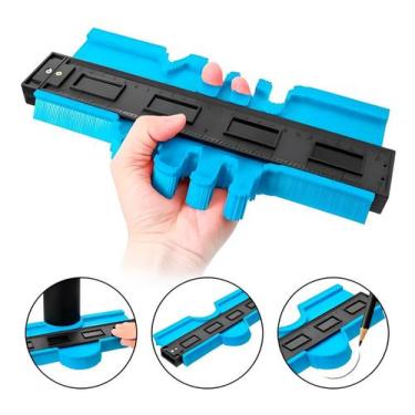 Imagem de Gabarito Copiador Guia Perfis Contorno Ferramenta Medição - ZEM