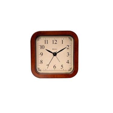 Imagem de Relógio Despertador Herweg Quartz Canela 2653-328, único