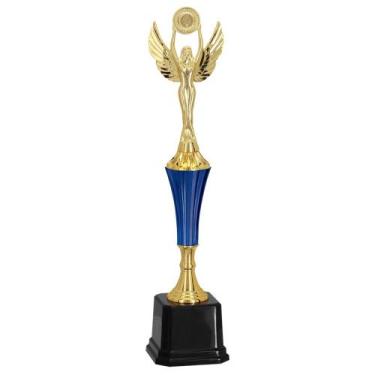 Imagem de Troféu Vitória Vencedor 502231 Honra Ao Mérito 37cm, Azul, Único, Home