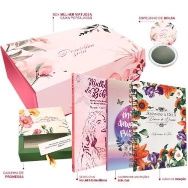 Imagem de Box Mulher Virtuosa + Mulheres da Bíblia Vol. 1 - Livraria Cristã Emme