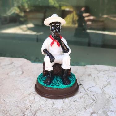 Imagem de Preto Velho Imagem Em Resina 12 Cm Axé - Loja Mistica