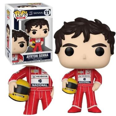 Imagem de Figura Funko Pop! Racing Ayrton Senna McLaren 11 Candide, McLaren Ayrt