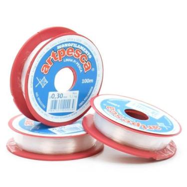 Imagem de Linha de Nylon para Pesca 0,30mm - 100 metros - Artpesca
