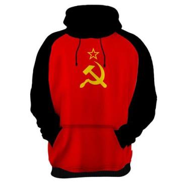 Imagem de Moletom Casaco Comunista Comunismo Foice Martelo Art 3 - Enjoy Shop, G