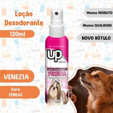 Imagem de Colonia Loção Desodorante Venezia 120ml Perfume Cães Gatos - UP CLEAN,