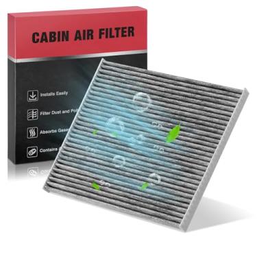 Imagem de BDFHYK 1 filtro de ar de cabine CF11776 com carvão ativado compatível com Nissan Maxima 2016-2013, Murano 2015-2023, Pathfinder 2013-2020, Altima 2013-2018, compatível com INFINITI QX60 14-20, JX35