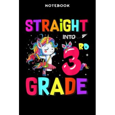 Imagem de Back to School - Notebook Strāight Īntō 3rd Grādē Bāllēt Ūnicōrn Bāck tō Schōōl Fūnnÿ: 6x9 inch, over 100 pages/Lined Journal,Schedule,Notebook Journal,Financial,Personalized