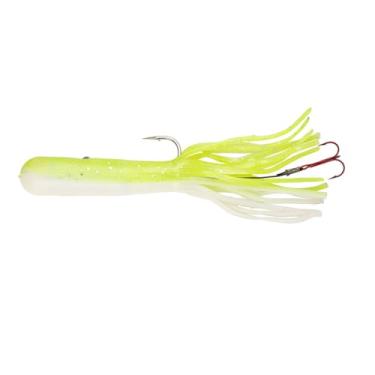 Imagem de Northland Tackle Tubo Predador Level-Head / 12,7 cm / 28,3 g - #4/0 HK/Pacote com 2/Chartreuse & White